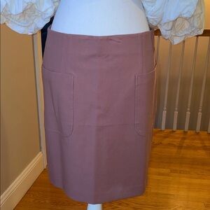 Chic Mauve LOFT Pencil Skirt